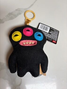 Black 3-eyed Fuggler Keychain